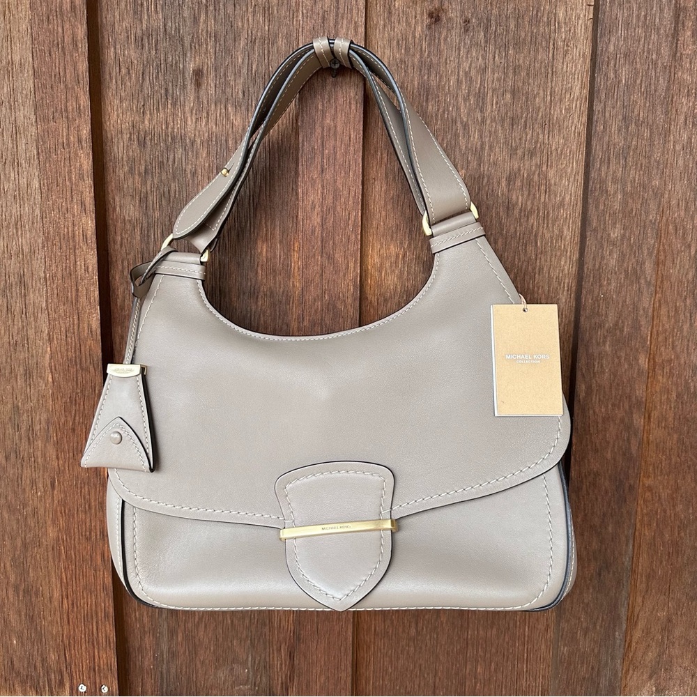 Michael Kors Collection Josie French Calf Shoulder Bag